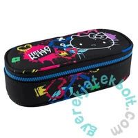 Coolpack - Campus ovális tolltartó - Hello Kitty - Black Neon (F062034)