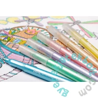 Coolpack - Colorino 6 színű csillámos filctoll - Pastel (82565PTR)