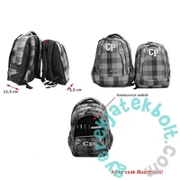 Coolpack - Combo 2 az 1-ben iskolatáska, hátizsák - 3 rekeszes - Classic Gray