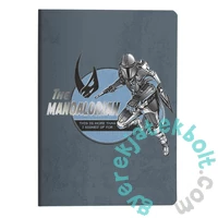 Coolpack - Disney - Mandalorian 60 lapos A/5 jegyzetfüzet - vonalas - háromféle (60732PTR)