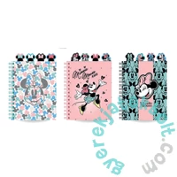 Coolpack - Disney - Minnie Mouse A/5 spirálos notesz - háromféle (16166PTR)