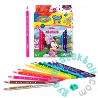 Coolpack - Disney - Minnie Mouse Jumbo kétoldalú színes ceruza - 12 db-os (90638PTR)