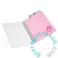 Coolpack - Disney - Stitch A/5 spirálfüzet - Love more - kockás (75064PTR)