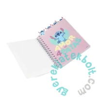Coolpack - Disney - Stitch A/5 spirálfüzet - Pro tejo - kockás (75088PTR)