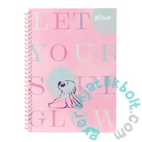 Coolpack - Disney - Stitch B/5 spirálfüzet - Let your soul glow (75026PTR)