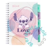 Coolpack - Disney - Stitch B/5 spirálfüzet - Love more (74975PTR)