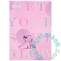 Coolpack - Disney Stitch - Glow 60 lapos A/5 jegyzetfüzet - vonalas (74968PTR)