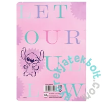 Coolpack - Disney Stitch - Glow 60 lapos A/5 jegyzetfüzet - vonalas (74968PTR)