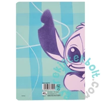 Coolpack - Disney Stitch - Szivecskés 60 lapos A/5 jegyzetfüzet - vonalas (74944PTR)