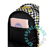 Coolpack - Drafter 3 iskolatáska, hátizsák - 4 rekeszes - Chess Flow