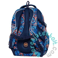 Coolpack - Factor iskolatáska, hátizsák - 4 rekeszes - Aztec Blue