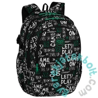 Coolpack - Factor iskolatáska, hátizsák - 4 rekeszes - Game On (F002806)