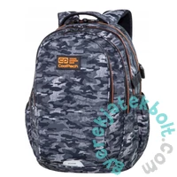 Coolpack - Factor iskolatáska, hátizsák - 4 rekeszes - Military Grey (C02186)