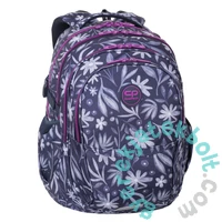 Coolpack - Factor iskolatáska, hátizsák - 4 rekeszes - Shy Flower