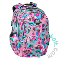 Coolpack - Factor iskolatáska, hátizsák - 4 rekeszes - Tutti Heart