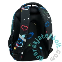 hátizsák - 2 rekeszes - Hello Kitty - Black Neon (F163034)