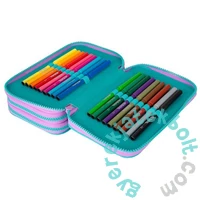 Coolpack - Jumper felszerelt 3 emeletes tolltartó - Gradient Blueberry