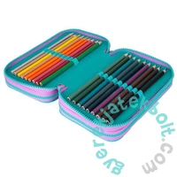 Coolpack - Jumper felszerelt 3 emeletes tolltartó - Gradient Blueberry