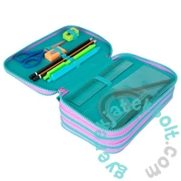 Coolpack - Jumper felszerelt 3 emeletes tolltartó - Gradient Blueberry