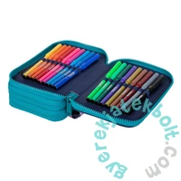 Coolpack - Jumper felszerelt 3 emeletes tolltartó - Happy Unicorn