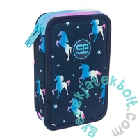 Coolpack - Jumper felszerelt emeletes tolltartó - Blue Unicorn