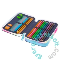 Coolpack - Jumper felszerelt emeletes tolltartó - Blue Unicorn