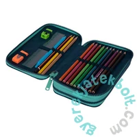 Coolpack - Jumper felszerelt emeletes tolltartó - Gradient Blue Lagoon