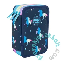 Coolpack - Jumper felszerelt 3 emeletes tolltartó - Blue Unicorn