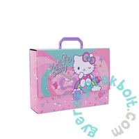 Coolpack - Kemény fedeles A/4 gumis mappa - 9 cm - Hello Kitty - Pink (13150PTR)