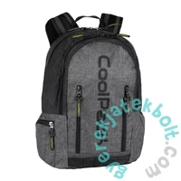 Coolpack - Impact ergonomikus iskolatáska, hátizsák - 2 rekeszes - Black Grey