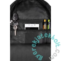 Coolpack - Impact ergonomikus iskolatáska, hátizsák - 2 rekeszes - Black Grey