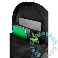 Coolpack - Impact ergonomikus iskolatáska, hátizsák - 2 rekeszes - Black Grey