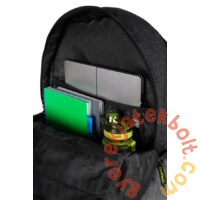 Coolpack - Impact ergonomikus iskolatáska, hátizsák - 2 rekeszes - Black Grey