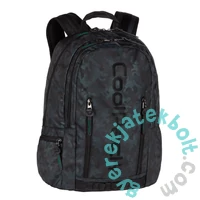 Coolpack - Impact ergonomikus iskolatáska, hátizsák - 2 rekeszes - Camo Green Dark