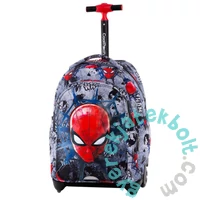 Coolpack - Jack gurulós iskolatáska, hátizsák - 2 rekeszes - Spider-Man Black