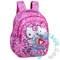 Coolpack - Jerry ergonomikus iskolatáska, hátizsák - 3 rekeszes - Hello Kitty - Sweet Leopard (F029035)