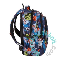 Coolpack - Jerry ergonomikus iskolatáska, hátizsák - 3 rekeszes - Hobby (F029929)