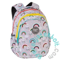 Coolpack - Jerry ergonomikus iskolatáska, hátizsák - 3 rekeszes - Rainbow Time (E29601)