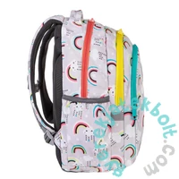 Coolpack - Jerry ergonomikus iskolatáska, hátizsák - 3 rekeszes - Rainbow Time (E29601)