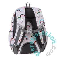 Coolpack - Jerry ergonomikus iskolatáska, hátizsák - 3 rekeszes - Rainbow Time (E29601)