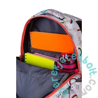 Coolpack - Jerry ergonomikus iskolatáska, hátizsák - 3 rekeszes - Rainbow Time (E29601)