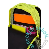 Coolpack - Jerry ergonomikus iskolatáska, hátizsák - 3 rekeszes - Gradient Lemon