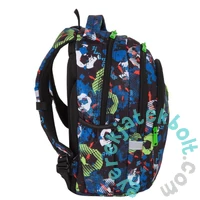 Coolpack - Jerry iskolatáska, hátizsák - 3 rekeszes - Football (F029336)