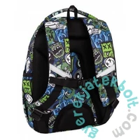 Coolpack - Jerry iskolatáska, hátizsák - 3 rekeszes - Monster Team (F029824)