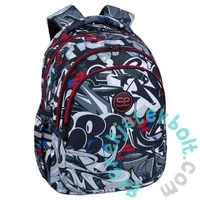 Coolpack - Jerry iskolatáska, hátizsák - 3 rekeszes - Street art