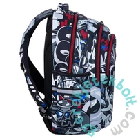 Coolpack - Jerry iskolatáska, hátizsák - 3 rekeszes - Street art