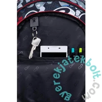 Coolpack - Jerry iskolatáska, hátizsák - 3 rekeszes - Street art