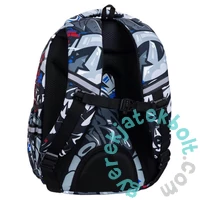 Coolpack - Jerry iskolatáska, hátizsák - 3 rekeszes - Street art