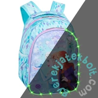 Coolpack - Jimmy LED-es iskolatáska, hátizsák - 2 rekeszes - Disney - Frozen (F110776)