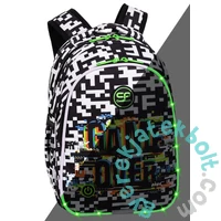 Coolpack - Jimmy LED-es iskolatáska, hátizsák - 2 rekeszes - Game Over